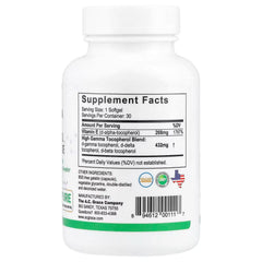A.C. Grace Company, Unique EĀ®, High Gamma Mixed Tocopherol Concentrate, 30 Softgels