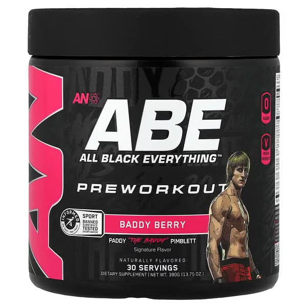 ABE, Ultimate Pre-Workout, Baddy Berry, 13.75 oz (390 g)
