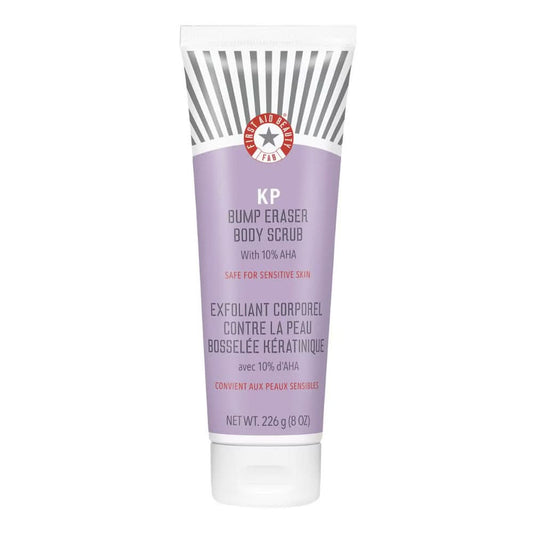 مقشر الجسم First Aid Beauty KP Bump Eraser مع 10% من أحماض ألفا هيدروكسي (AHA) 8 أونصة