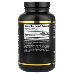 California Gold Nutrition, Sport, Pure Creatine Monohydrate, 750 mg, 240 Veggie Capsules