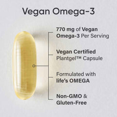 Sports Research, Vegan Omega-3, 60 Veggie Softgels