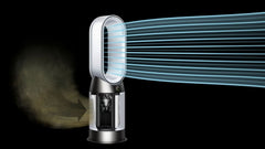 جهاز تنقية الهواء Dyson Purifier Hot+Cool™ Gen1 مزود بمروحة تدفئة (أبيض/أبيض)