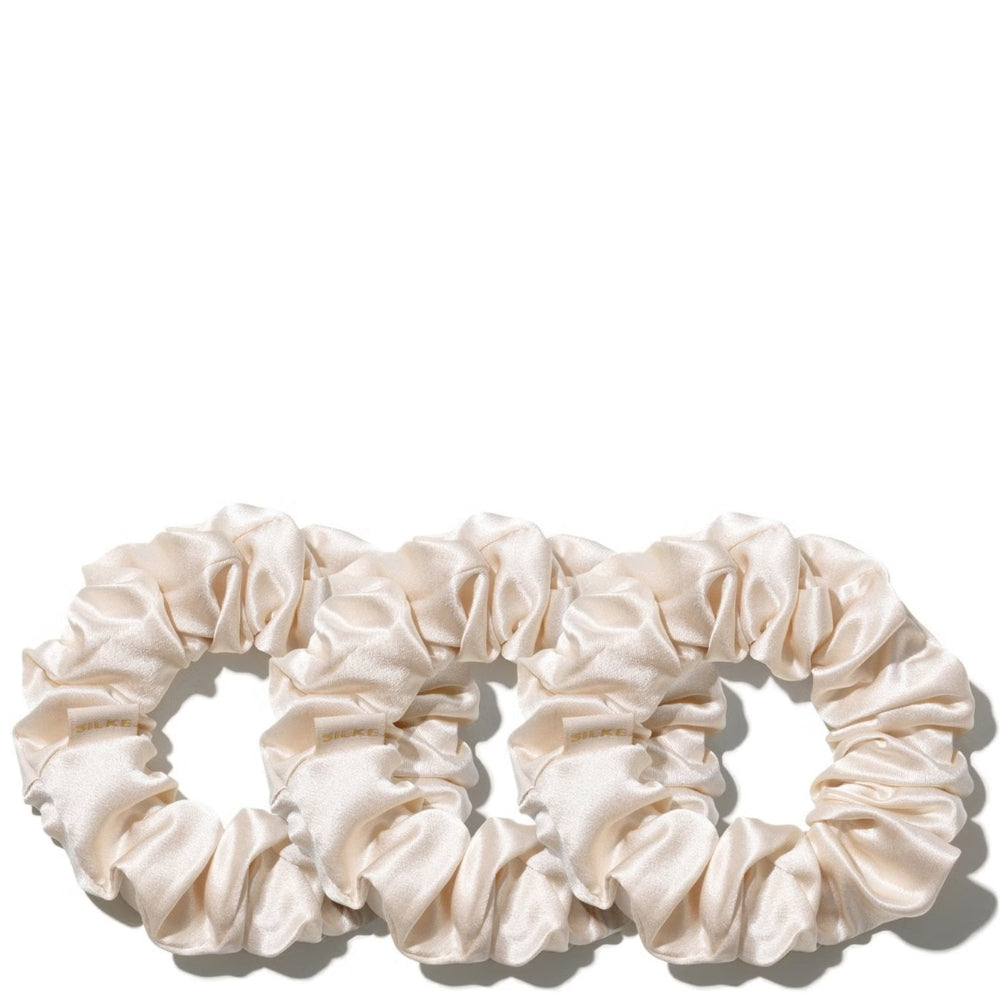 SILKE London Hair Scrunchies - Cream