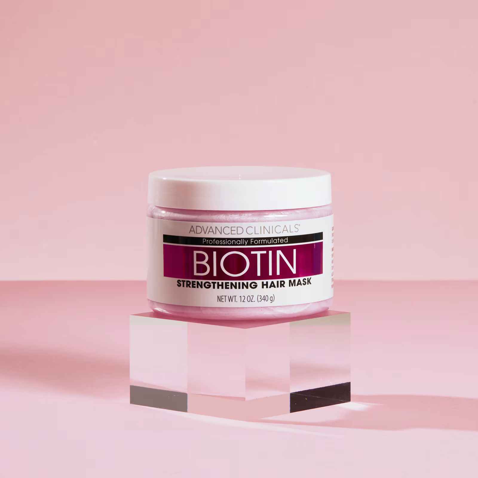 Advanced Clinicals, Biotin, Strengthening Hair Mask, 12 fl oz (340 ml)