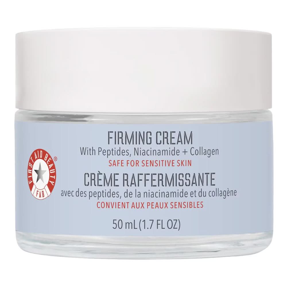 First Aid Beauty Firming Cream with Peptides, Niacinamide + Collagen 1.7oz