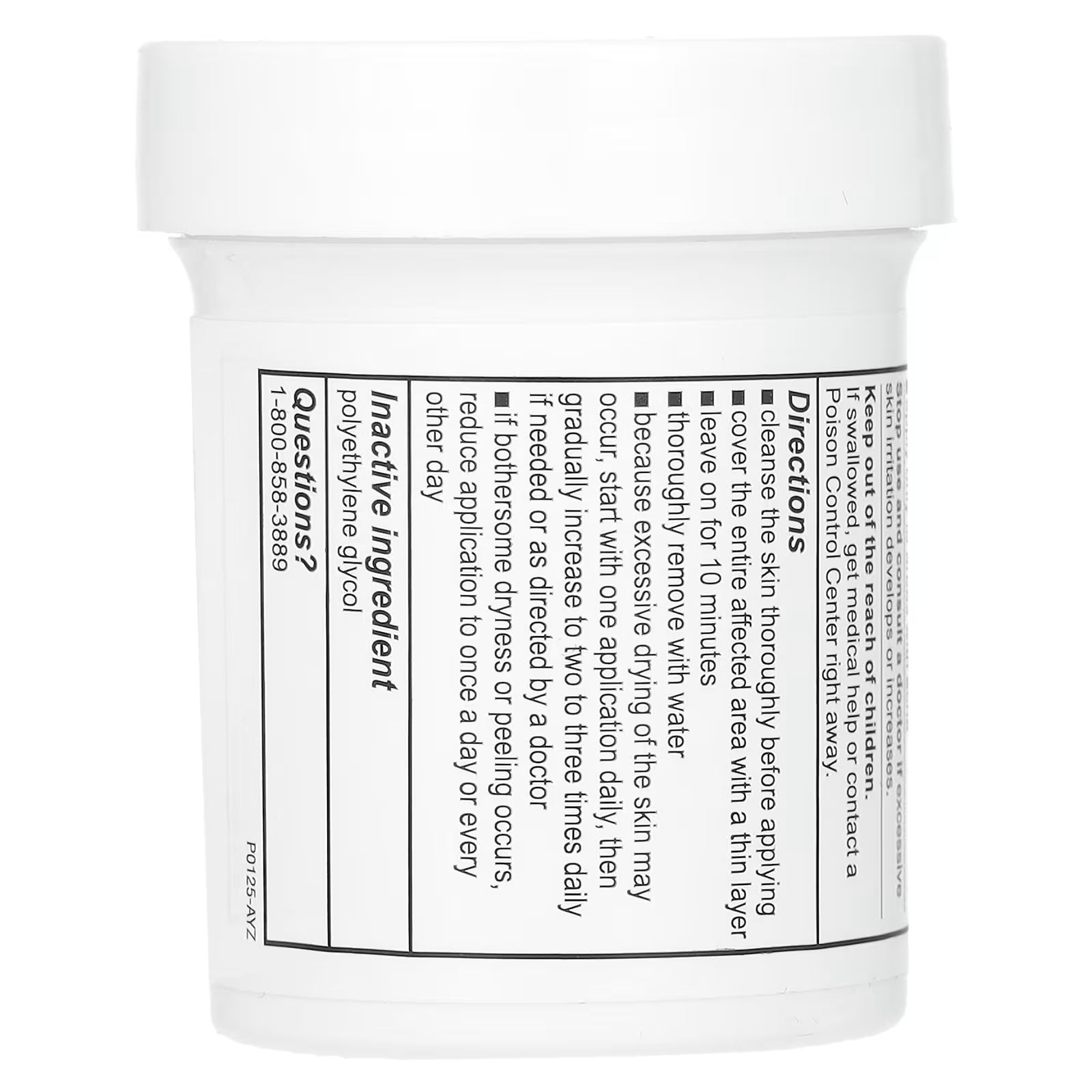 De La Cruz, Acne Treatment Ointment with 10% Sulfur, Maximum Strength, 2.6 oz (73.7 g)