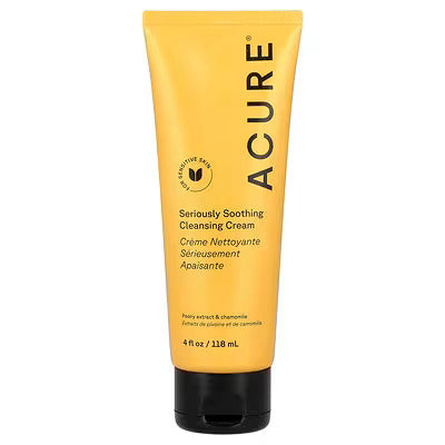 ACURE, Seriously Soothing Cleansing Cream, 4 fl oz (118 ml)