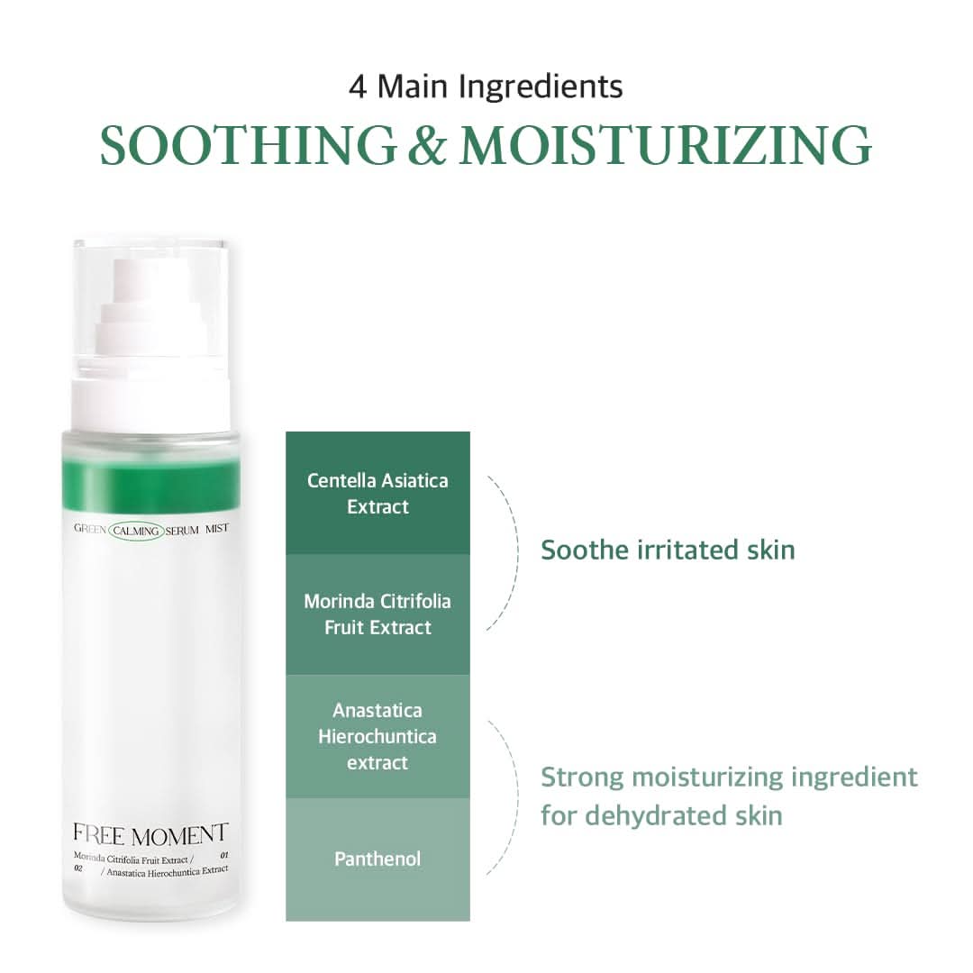FREE MOMENT - Green Calming Serum Mist