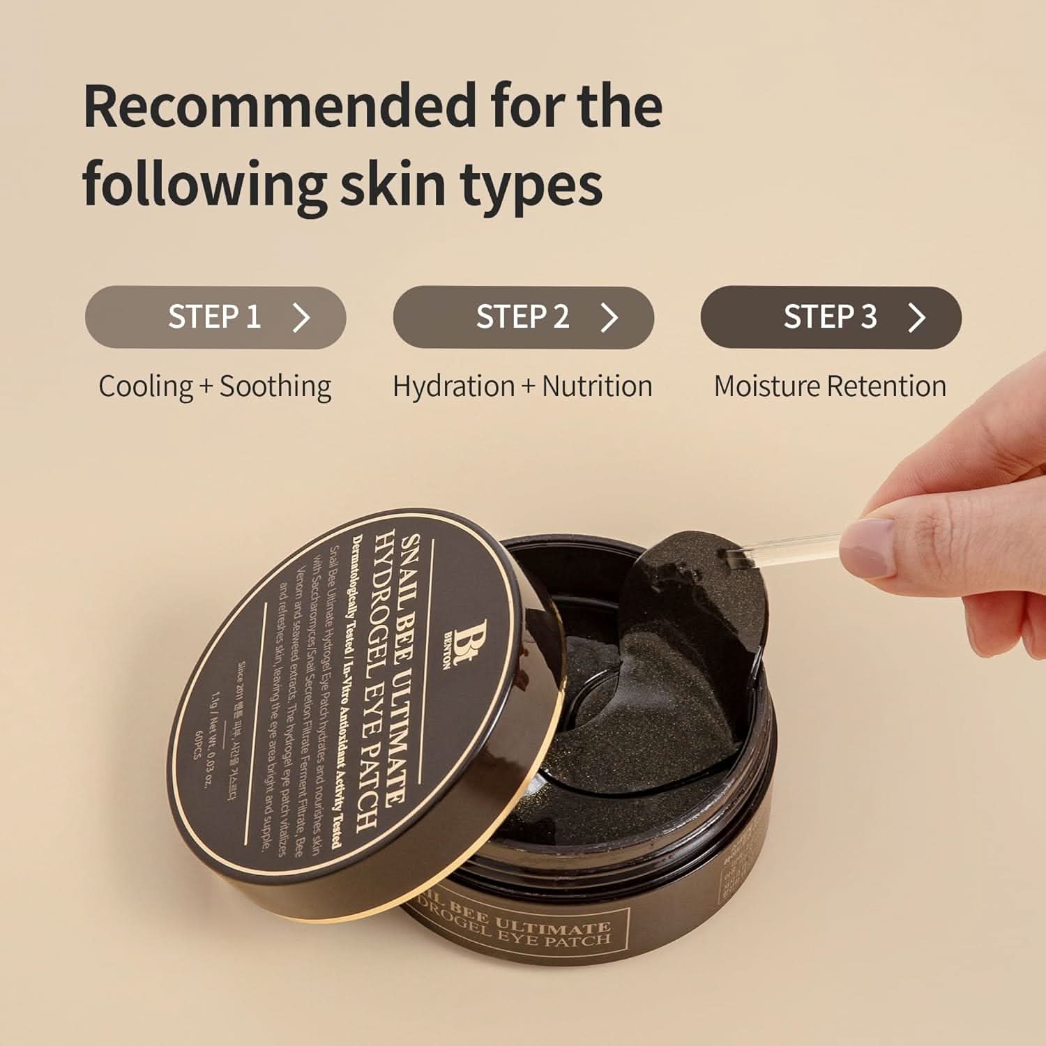 Benton - Snail Bee Ultimate Hydrogel Eye Patch