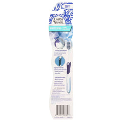 GuruNanda, Whitening Flossing Spiral Bristles Toothbrush, Soft, 1 Toothbrush