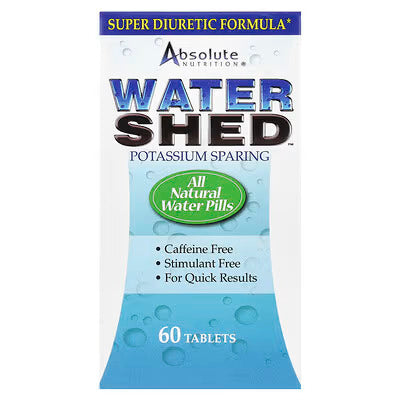 Absolute Nutrition, Watershed, Potassium Sparing, 60 Tablets