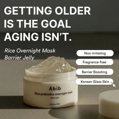Abib - Rice Probiotics Overnight Mask Barrier Jelly 80ml