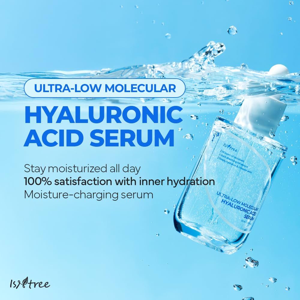 Isntree - Ultra-Low Molecular Hyaluronic Acid Serum 50ml