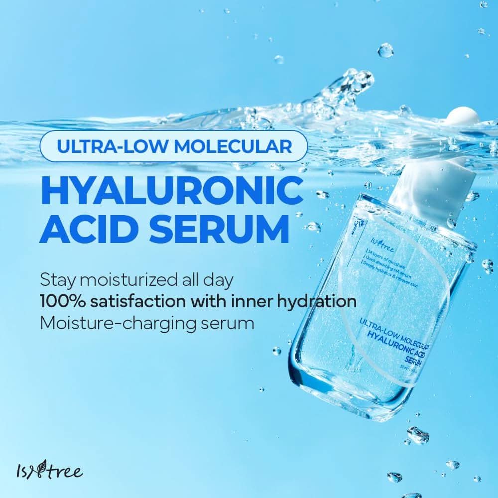 Isntree - Ultra-Low Molecular Hyaluronic Acid Serum 50ml