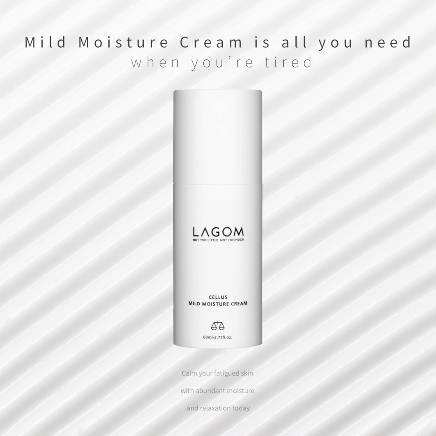 LAGOM - Cellus Mild Moisture Cream 80ml