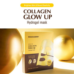 EQQUALBERRY - Collagen Glow up Hydrogel Mask Set