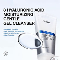 Anua - 8 Hyaluronic Acid Moisturizing Gentle Gel Cleanser 150ml