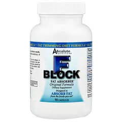Absolute Nutrition, FBlock™, Fat Absorber, Original Formula, 90 Capsules