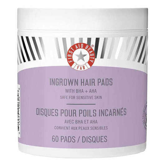 First Aid Beauty Ingrown Hair Pads with BHA and AHA 60 pads
