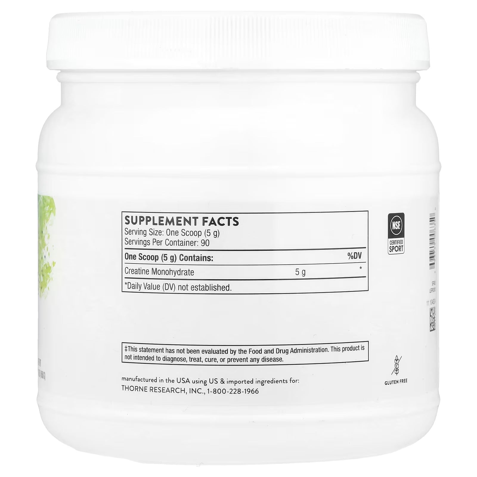 Thorne, Creatine, 16 oz (450 g)