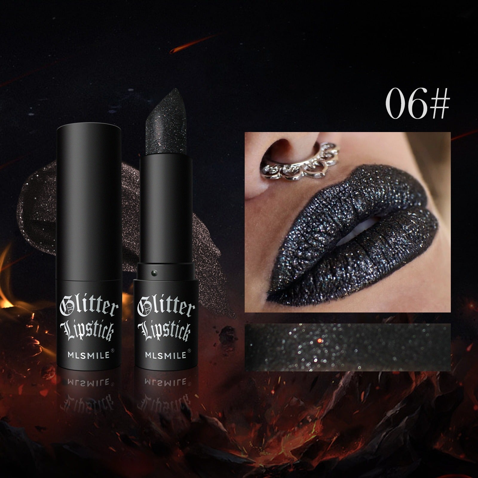 MLSMILE - Glitter Shine Lipstick (5-7)