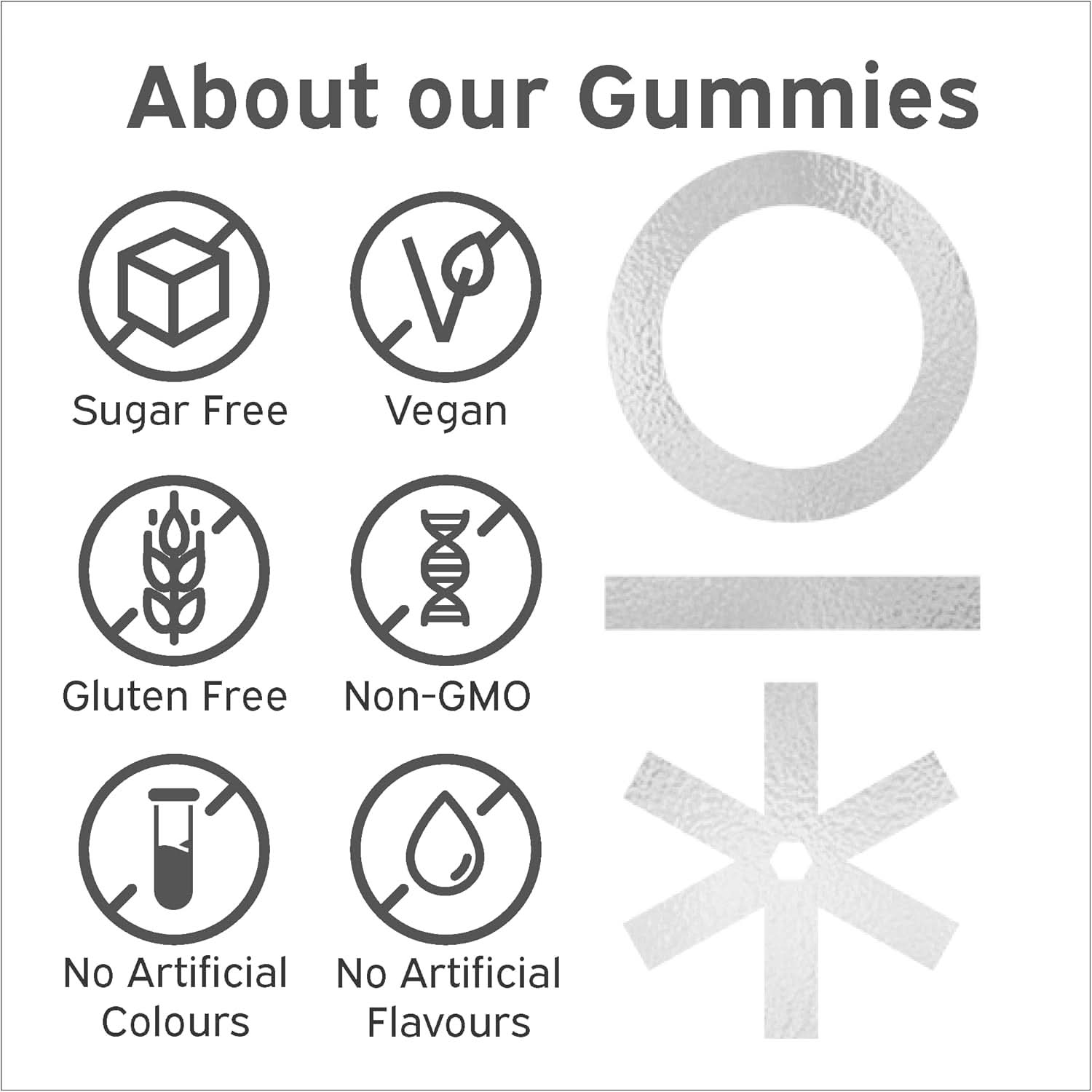 Nutriburst Biotin PowerPlus - 60 Gummies