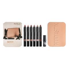 مجموعة ظلال العيون NUDESTIX Nude Beach المكونة من 6 قطع