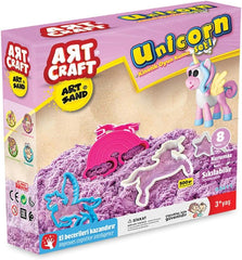 DEDE TOYS Art Craft 500g Unicorn Modeling Play Sand Set