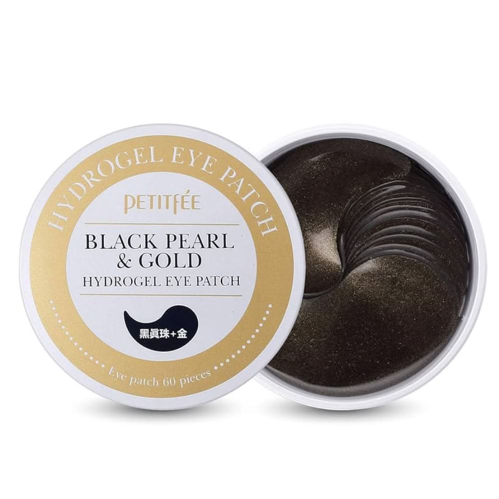 PETITFEE - Black Pearl & Gold Eye Patch 60pcs