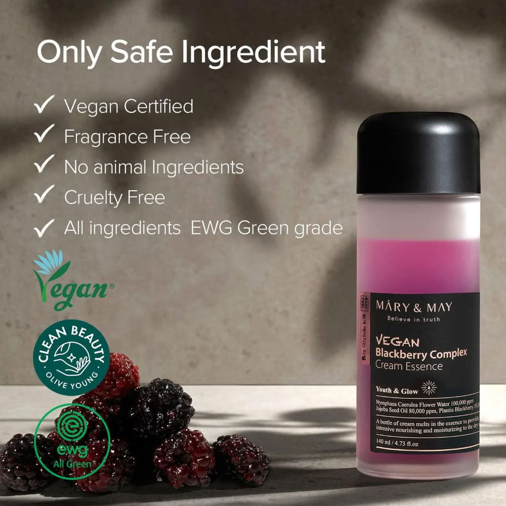 Mary&May - Vegan Blackberry Complex Cream Essence (140ml)