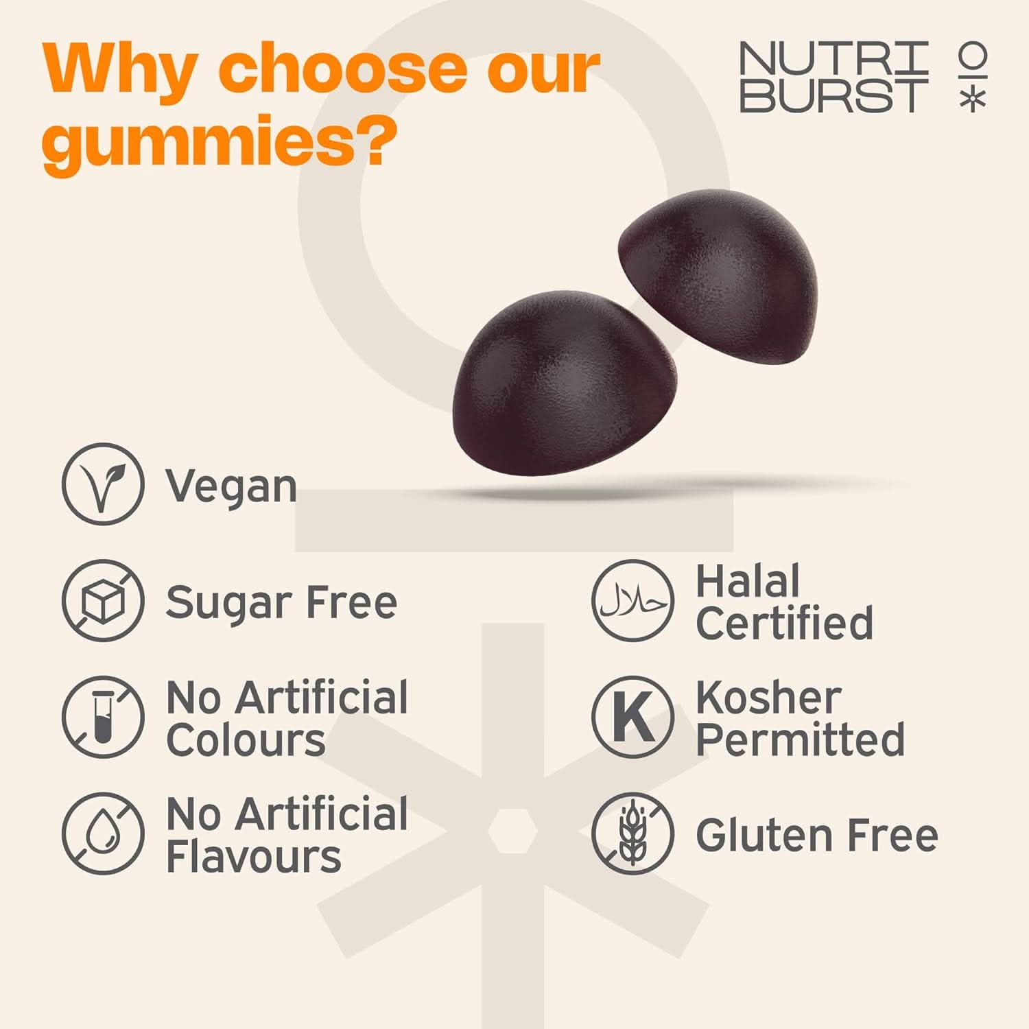 Nutriburst Triple Immunity - 60 Gummies