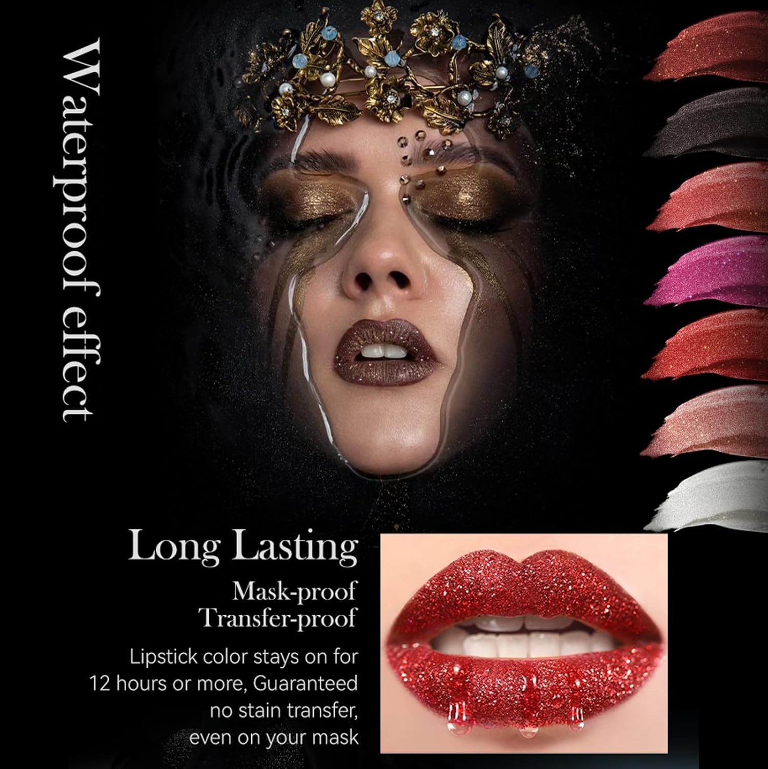 MLSMILE - Glitter Shine Lipstick (5-7)