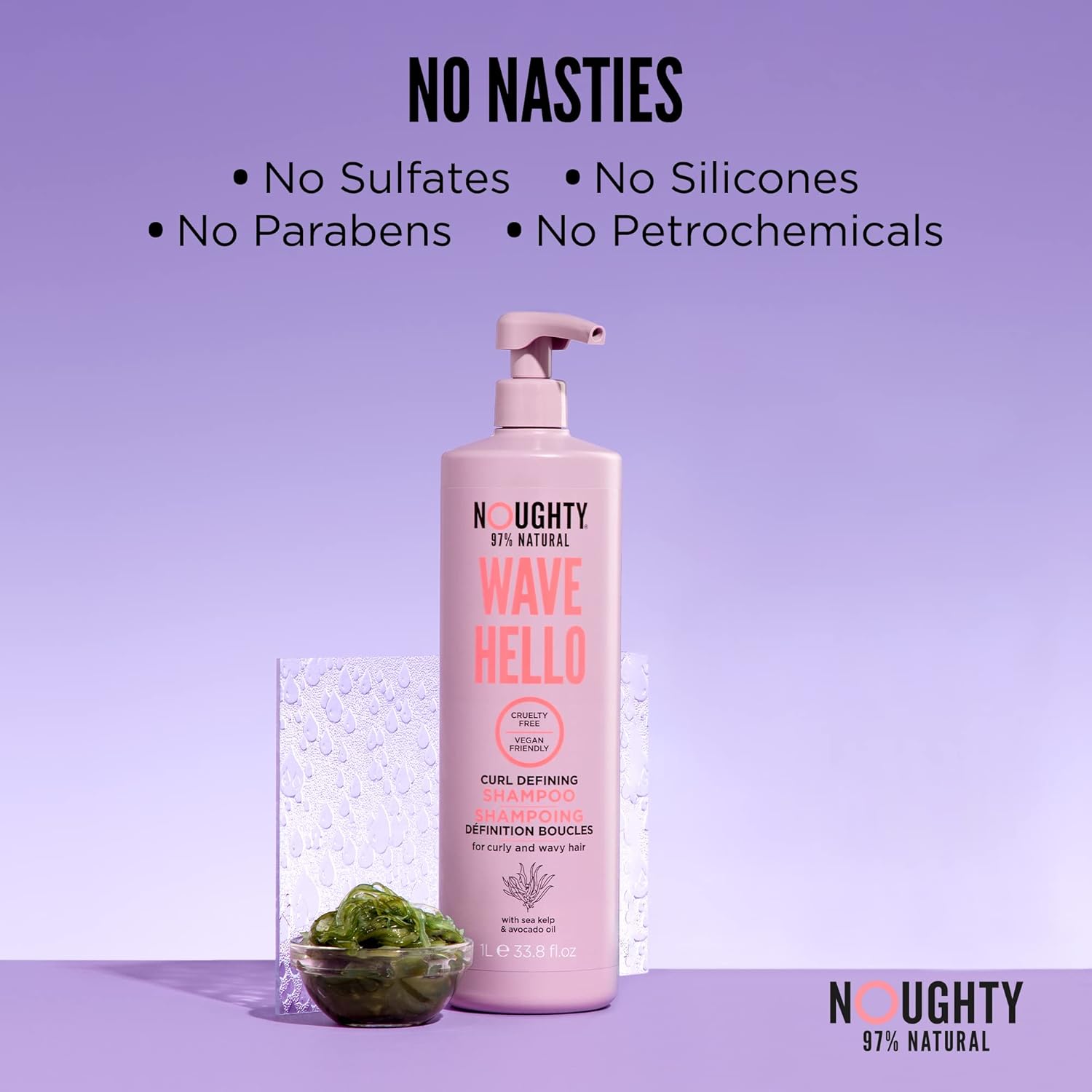 Noughty Wave Hello Shampoo 250ml