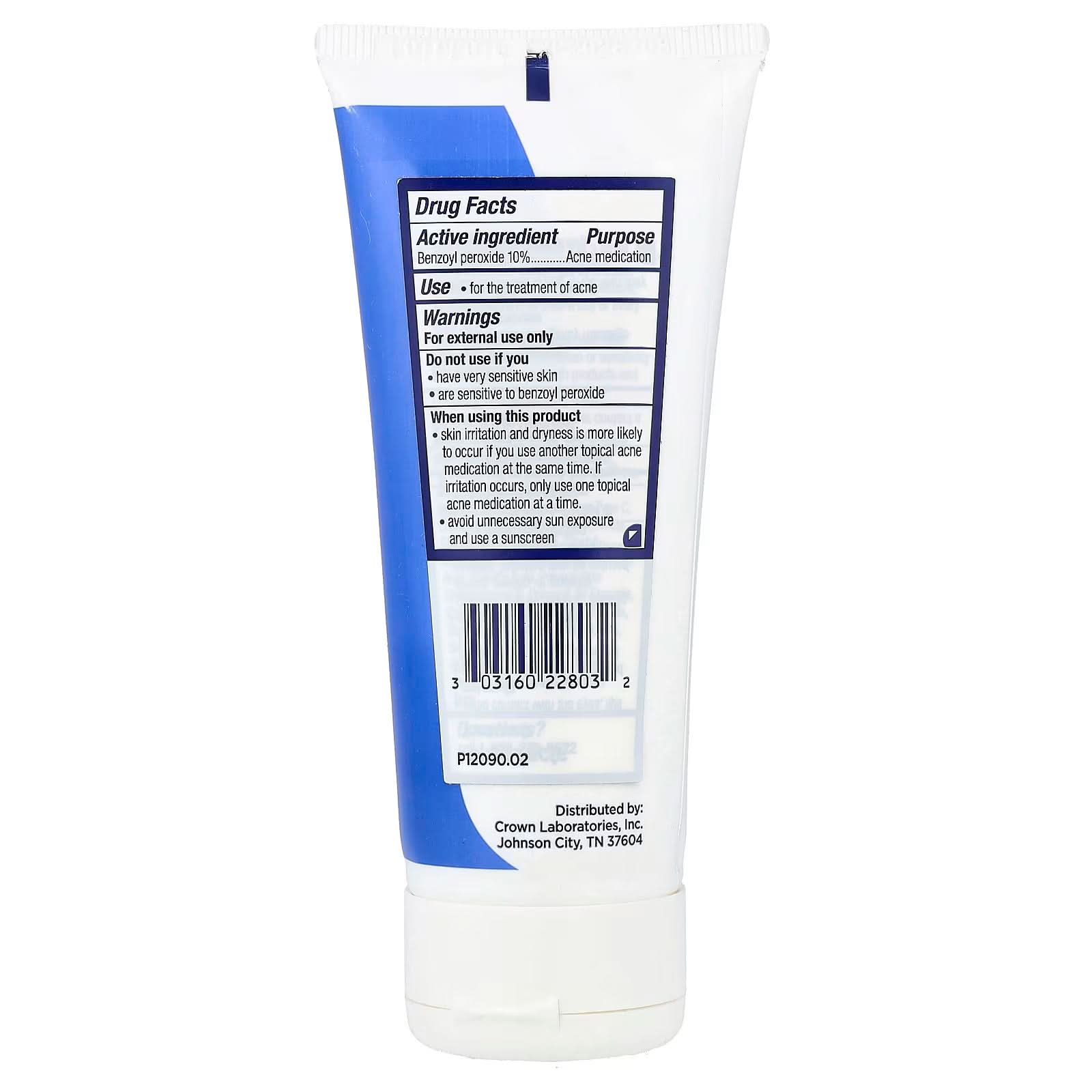 PanOxyl, Acne Foaming Wash For Face & Body, Maximum Strength, 3 oz (85 g)