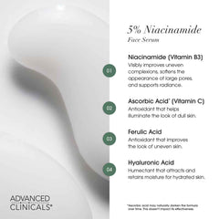 Advanced Clinicals, 5% Niacinamide Serum, 1.75 fl oz (52 ml)
