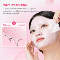 APRILSKIN - TXA Niacinamide Collagen 99 Capsule Gel Mask Set