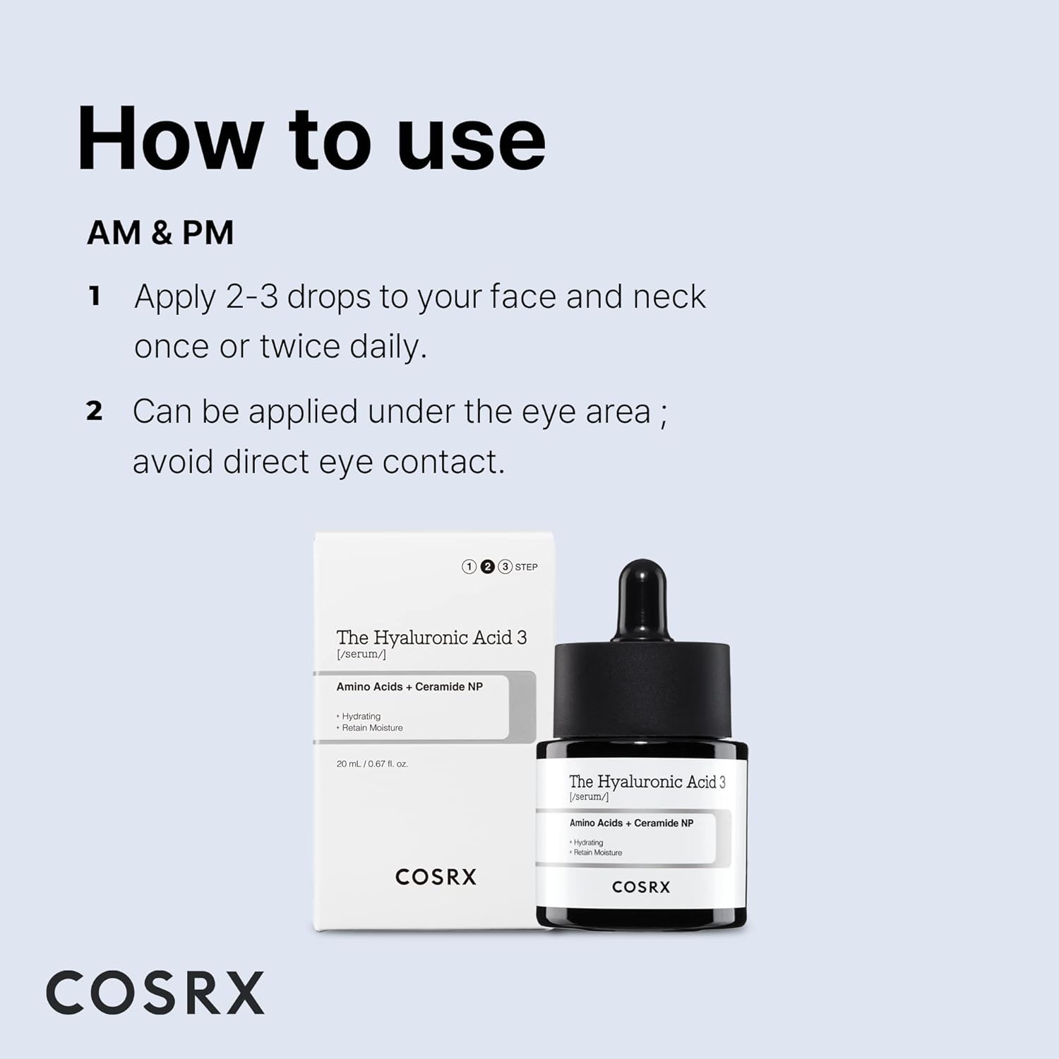 COSRX - The Hyaluronic Acid 3 Serum