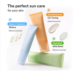 Abib – Sedum Hyaluron Sunscreen Watery Tube (50 ml / SPF50+ PA++++)