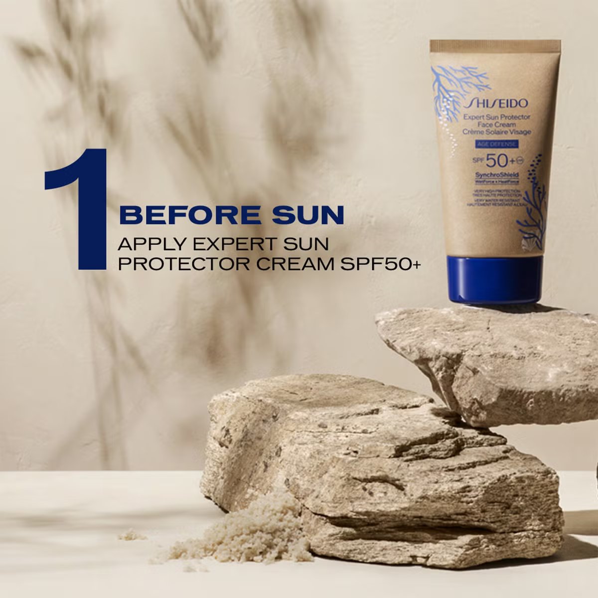كريم شيسيدو الواقي من الشمس المستدام بعامل حماية SPF50+، 50 مل