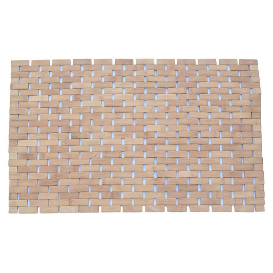 Prism Bamboo Anti-Slip Bath Mat 50X80Cm