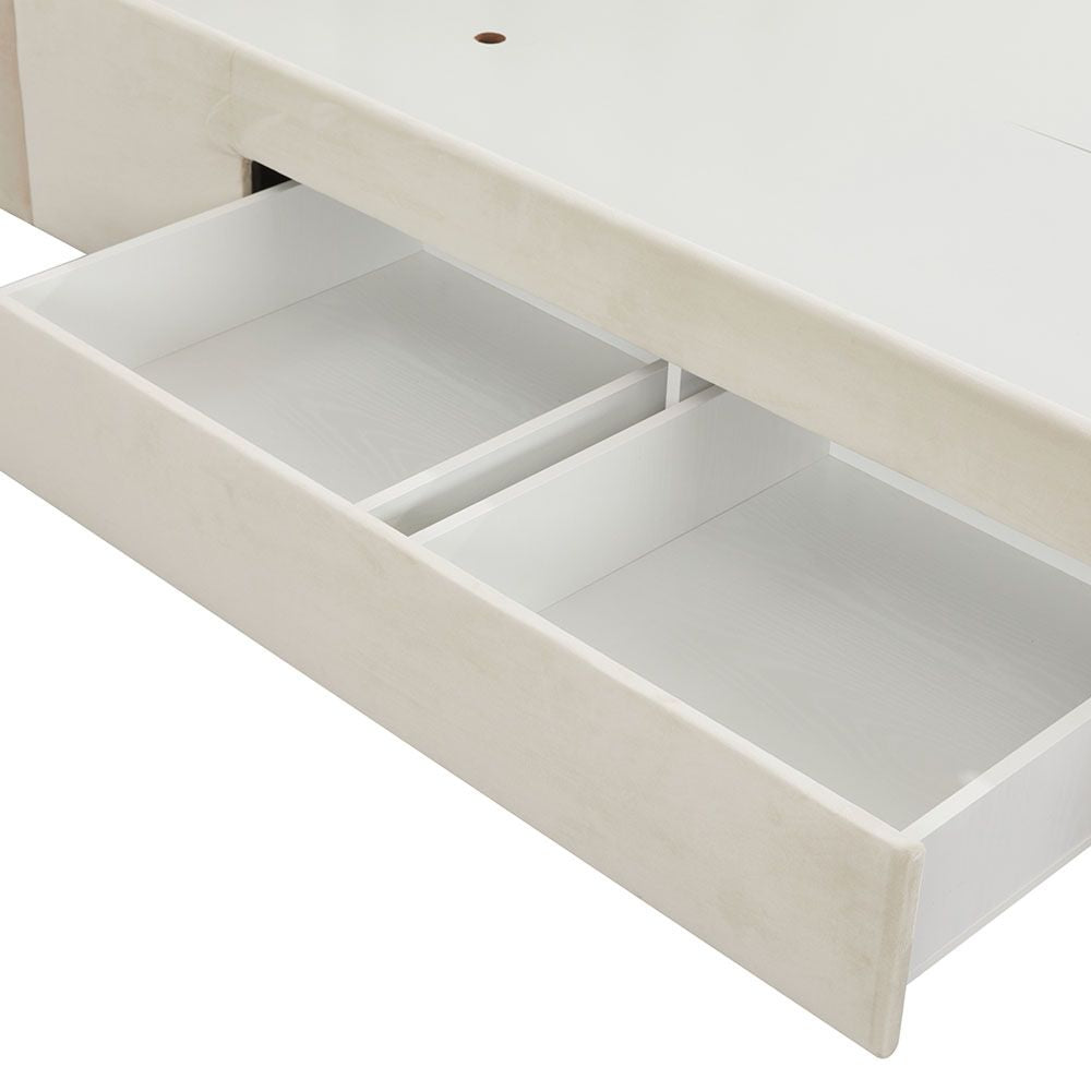 Vista 120x200 Teen Single Bed with Drawers
