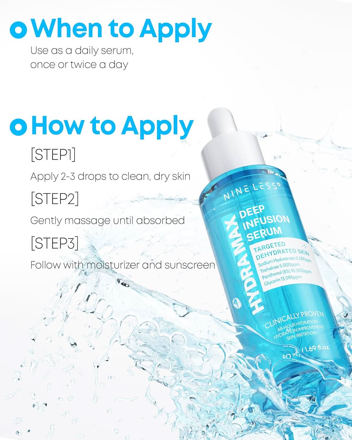 NINELESS - Hydra-Max Deep Infusion Serum