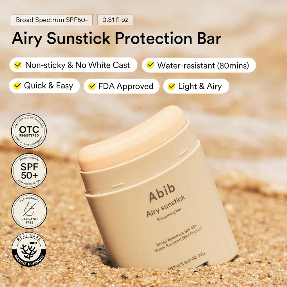 Abib - Airy Sunstick Smoothing Bar (23g)