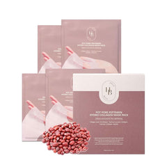 مجموعة أقنعة HEVEBLUE Pot Pore Peptamin Hydro Collagen (4 أقنعة)