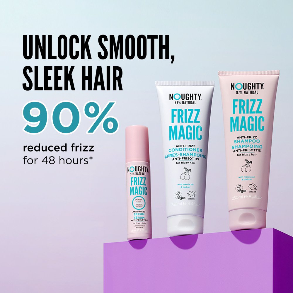 Noughty Frizz Magic Shampoo 250ml