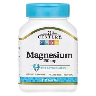 21st Century, Magnesium, 250 mg