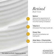 Advanced Clinicals, Retinol, Advanced Firming Cream, 16 oz (454 g)