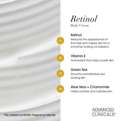 Advanced Clinicals, Retinol, Advanced Firming Cream, 16 oz (454 g)