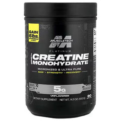 MuscleTech, Platinum 100% Creatine Monohydrate, Unflavored, 14.11 oz (400 g)