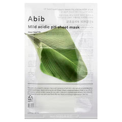 Abib, Mild Acidic pH Beauty Sheet Mask, Heartleaf Fit, 1 Mask, 1.01 fl oz (30 ml)